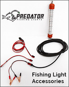 Predator Fishing Lights  Green and White Waterproof LED Lights For Fishing  , Boating, and Kayak